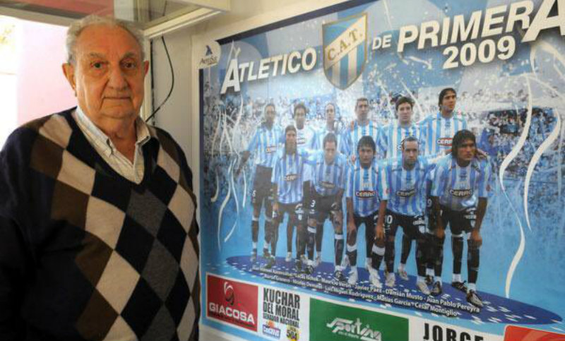 Falleció Elio Giacosa, ex presidente de Atlético