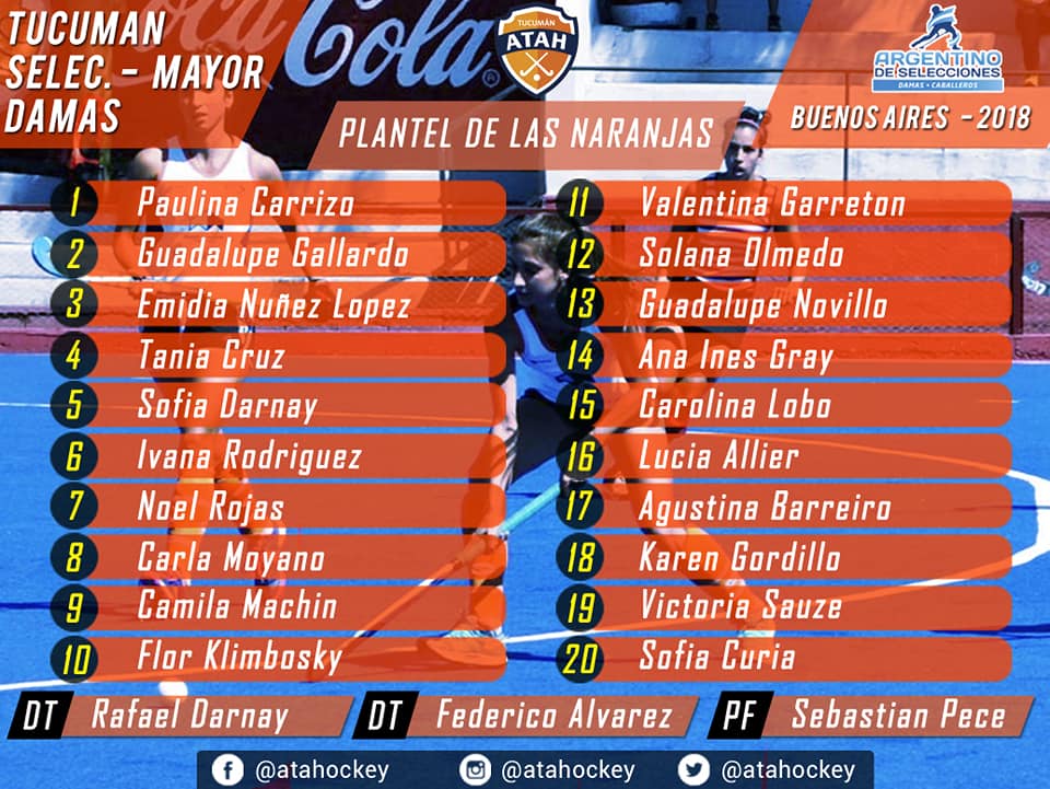 Los seleccionados tucumanos listos para el Torneo Argentino Tucumán