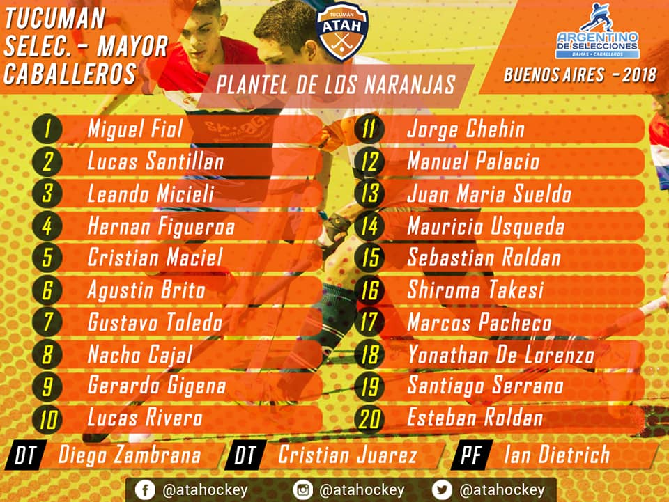 Los seleccionados tucumanos listos para el Torneo Argentino Tucumán