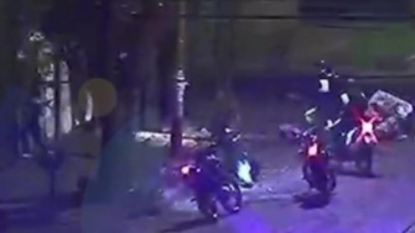"¡Tremendo!": video, robo, fuga, persecución y todo registrado en plena capital tucumana