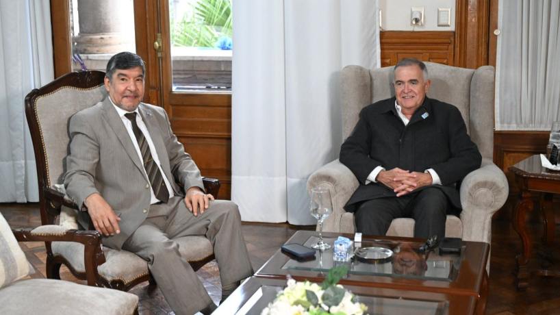 Cumbre Jaldo-Acevedo en Casa de Gobierno: "Diálogo permanente, consenso y compromiso"