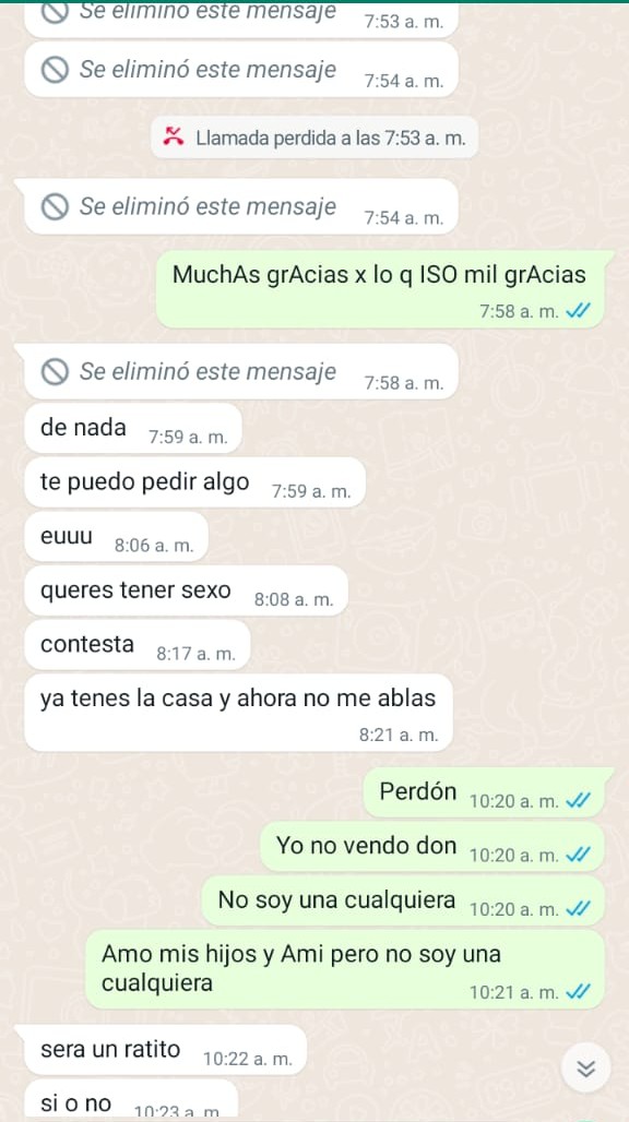 ACOSO VIRTUAL A UNA JOVEN MAMA DE AGUILARES