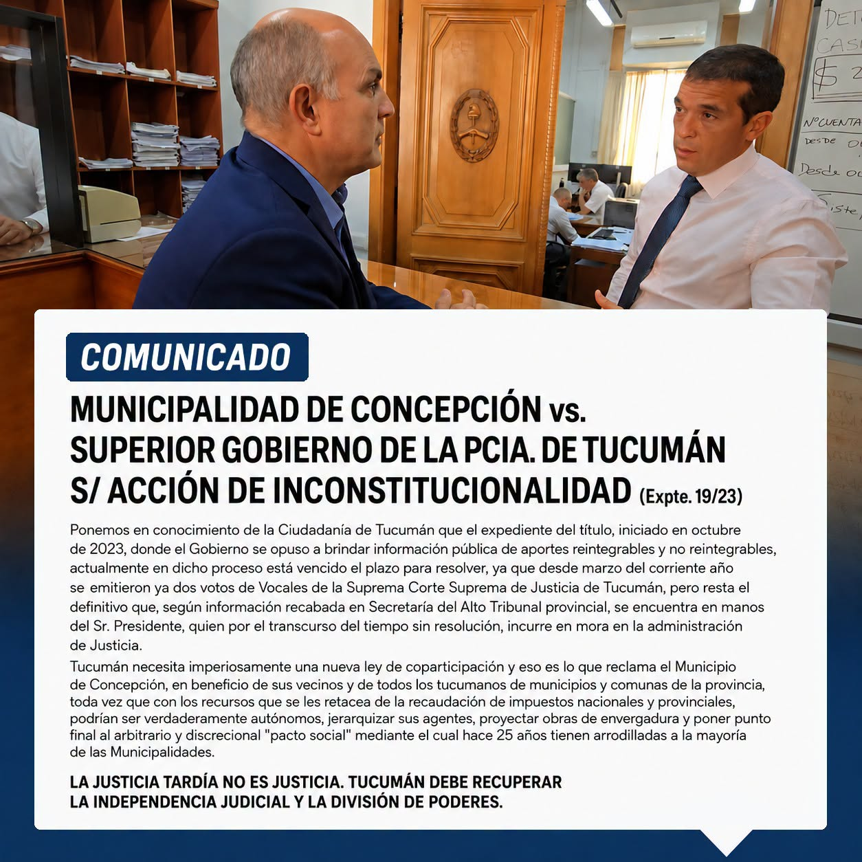 Gráfico sobre coparticipación